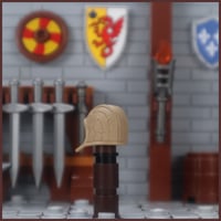 Image 4 of Linen Padded Coif