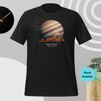 Image 3 of Jupiter: Keeper of Moons T-Shirt | Unisex Tee with Striking Jupiter Image