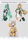 Xenoblade Chronicles 2 - 4in Stickers