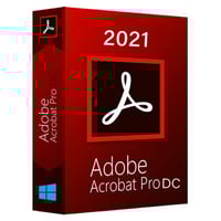 Image 1 of Adobe Acrobat Pro Dc 2021 (WIN) - Lifetime Licence key