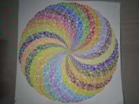 Flower of LIfe drawing (68cmx68cm)