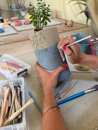 Image 1 of Thursday morning adult pottery class 