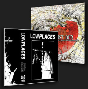 Image of JUST DIE!/LOW PLACES COMBO PACK!!!!! I WANT IT ALL!!!!