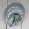 Blue Sighthound Sculpture