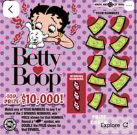 Dealers choice Betty boop press on nail set 
