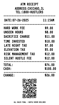 Image 5 of AIN'T SH*T FUNNY WHEN YOU BROKE | BONE TEE