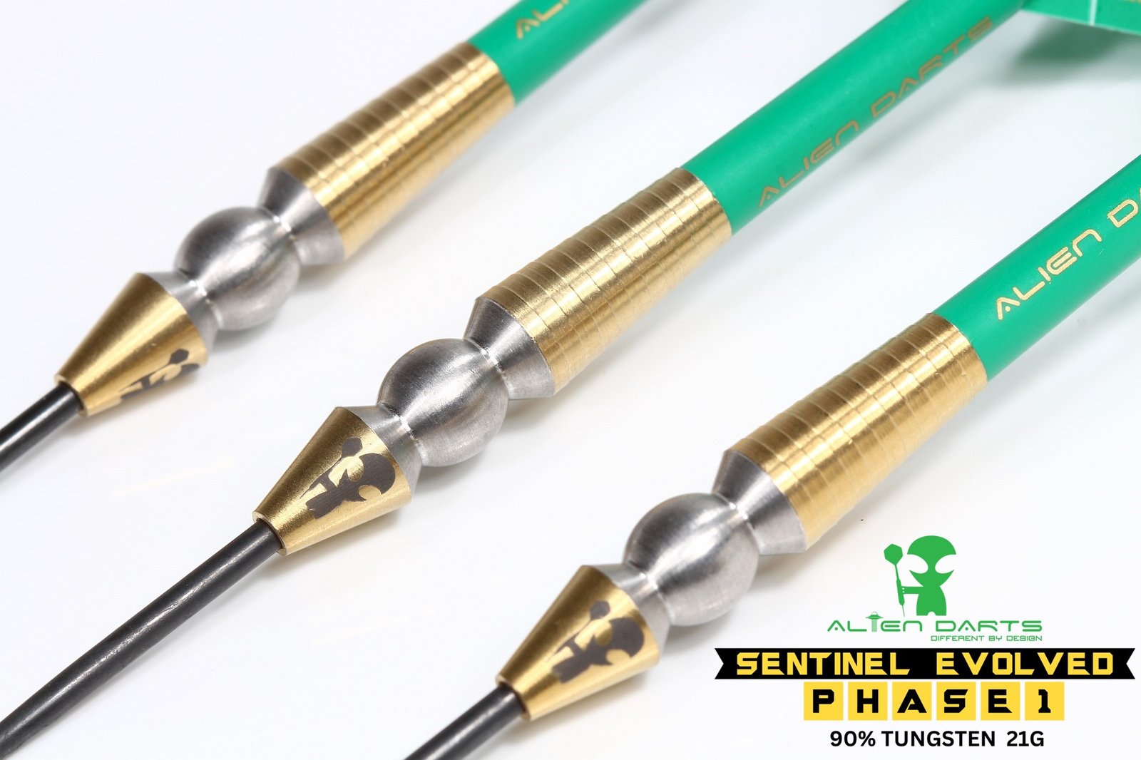 SENTINEL EVOLVED: PHASE 1 Darts 21g 90% Tungsten | Alien Darts
