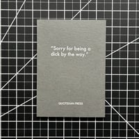 Image 2 of Men Apologizing to Me by Delphine Bedient