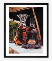 Image 1 of 'Henessy Bottle' Print