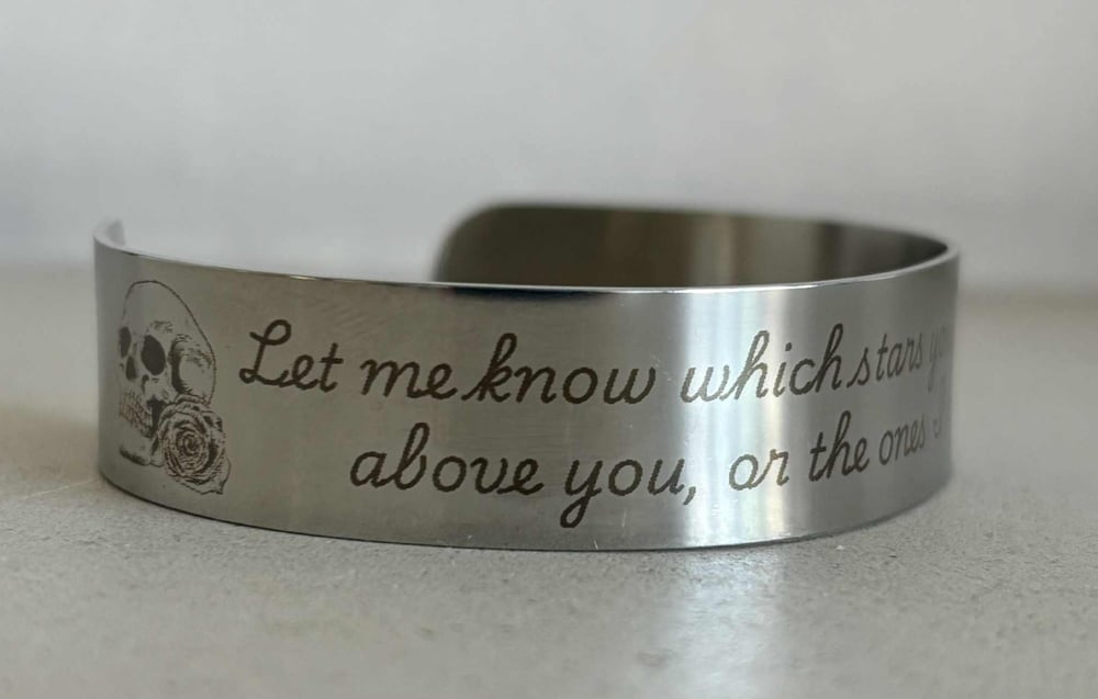 Image of Officially licensed Haunting Adeline the stars above you bracelet