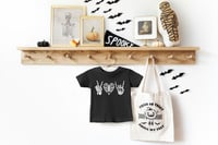 Skeleton Hands Tshirt