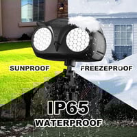 Image 3 of LED snowflake projector light