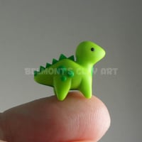 Image 2 of Green mini Diplodocus