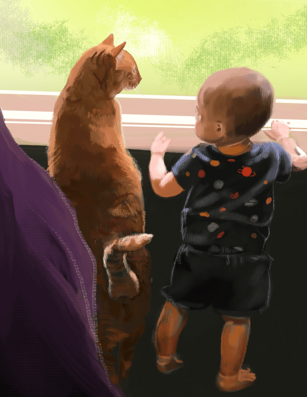 Image of Pet Portrait with child