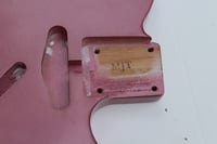 Image 5 of MJT VTT Telecaster Body - Burgundy Mist Metallic - Medium Relic