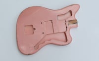 Image 2 of MJT VTJ Jazzmaster Body - Shell Pink - Medium Relic