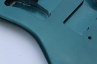 Image 5 of MJT VTJ Jazzmaster Body - Ocean Turquoise Metallic - Medium Relic