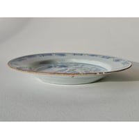 Image 3 of Antique Mid 18th Century 'Chinoiserie' Delftware Plate