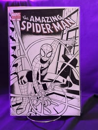 Spider-Man inked sketch cover