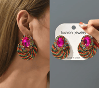 Swirls for the Gurls (Hot Pink Multicolored)