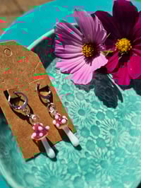 Image 2 of Mushroom Earrings 