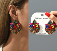 Swirls for the Gurls (Red Multicolored)
