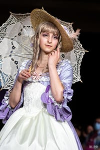 Image 2 of Lavender Polonaise Ensemble - PRIVATE ORDER