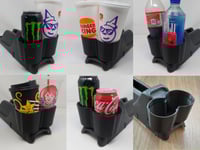 Image 5 of 1988-1991 Honda Civic Hatchback Rear Ash Tray DUAL Cup Holder
