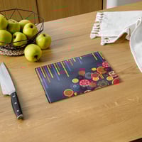 Image 4 of Cygen Divine Designs Touch of Vibrancy Glass Cutting Board