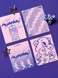 Image 3 of 【M/XS】SKZ HYUNJIN — HYPEBOY (RISO PRINTS)