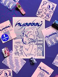 Image 1 of 【M/XS】SKZ HYUNJIN — HYPEBOY (RISO PRINTS)