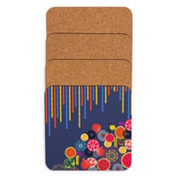 Image 3 of Cygen Divine Designs Touch of Vibrancy Cork-back Coaster