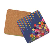 Image 4 of Cygen Divine Designs Touch of Vibrancy Cork-back Coaster