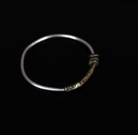 Image 4 of Radiance Brass Silver bangle