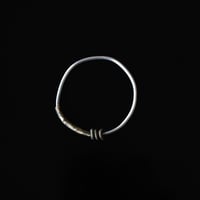 Image 2 of Radiance Brass Silver bangle