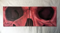 Pink Skull. 8x3ft