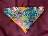 Image 2 of Tropic Alien Pet Bandana