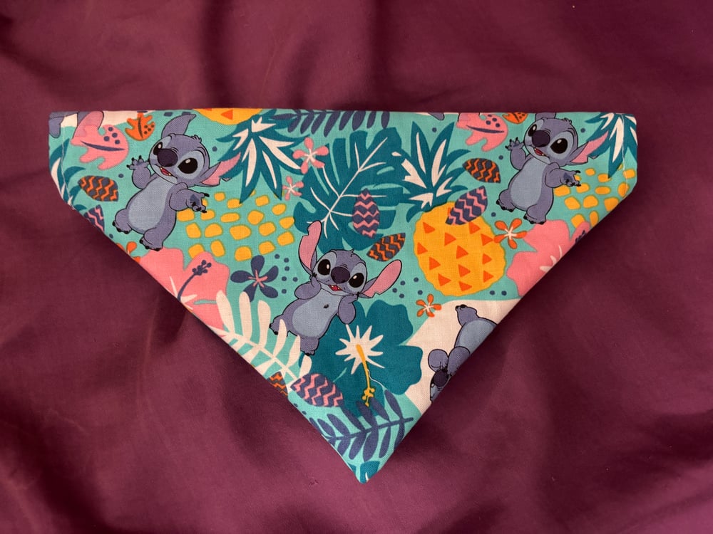 Image of Tropic Alien Pet Bandana