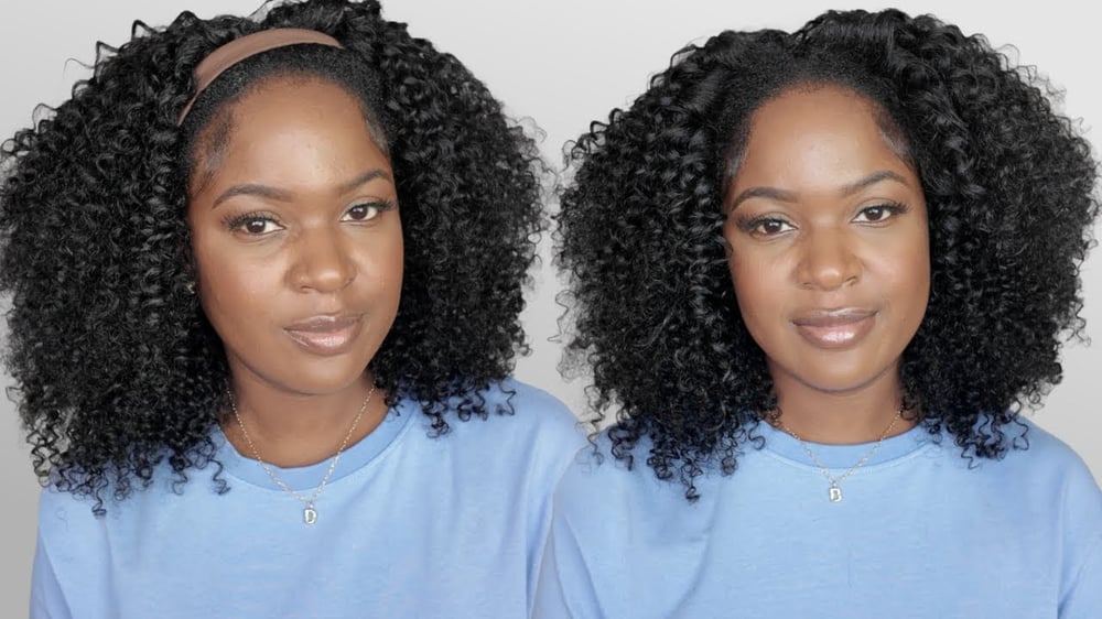 Image of Kinky Curly Half Wig