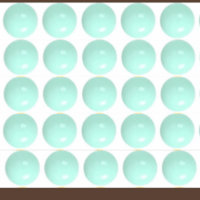 Image 1 of Turquoise Replacement Marbles - Set of 10