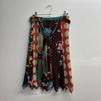 Image 1 of mesh fuzzi skirt