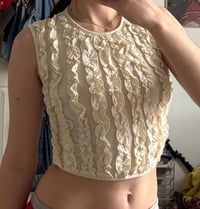 Image 5 of moschino ruffle tank