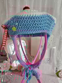Image 2 of Crochet Cream Soda Hat