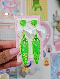Image 2 of Magic Worm Earrings 
