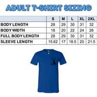 Image 3 of CLEARANCE SALE - George - Adult V-Neck Blue T-Shirt