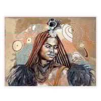 Image 1 of Paper Art Print - "Opuwo"