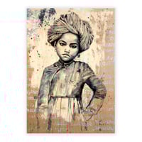 Image 1 of Paper Art Print - "Petit sultan"