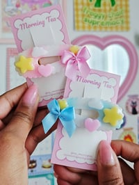 Image 1 of Sky Hair Clips