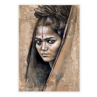 Image 1 of Canva Art Print - "Shree"
