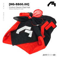 Image 5 of [LG-DH.B0000] Black Arakawa Dad Hat